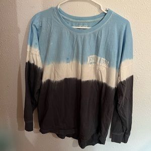 wisconsin dells adult medium long sleeve gradient shirt